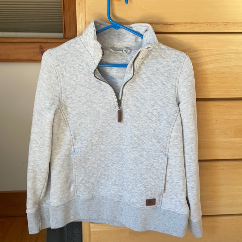 L.L. Bean quilted pullover